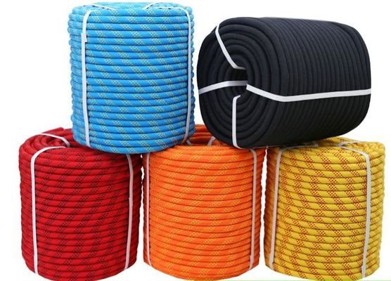 품질  8mm-20mm Polypropylene Rope Blue Rescue Solid Braid Polypropylene Rope 공장