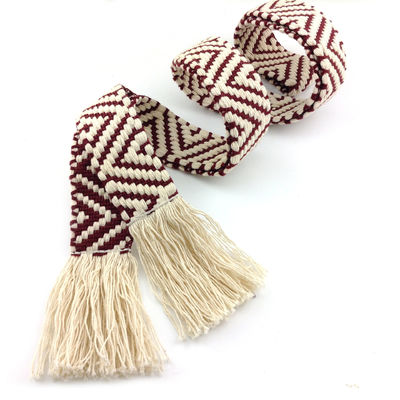 품질  40mm*210cm  Cotton Webbing Waist Strap For Garment Accessories 공장