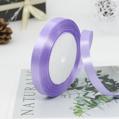 단일 얼굴 다양한 폴리에스터 나일론 사틴 리본 100 야드 3mm-10mm