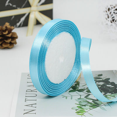 단일 얼굴 다양한 폴리에스터 나일론 사틴 리본 100 야드 3mm-10mm