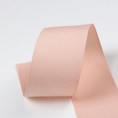 선물 포장 및 DIY 공예용 3mm-100mm 고형 색상 폴리에스터 크로그라인 리본