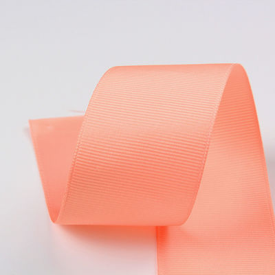 선물 포장 및 DIY 공예용 3mm-100mm 고형 색상 폴리에스터 크로그라인 리본