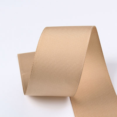선물 포장 및 DIY 공예용 3mm-100mm 고형 색상 폴리에스터 크로그라인 리본