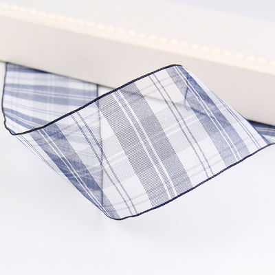 꽃 초콜릿 선물 포장용 6mm-38mm 플레이드 폴리에스터 오르간자 리본