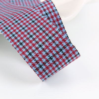 폴리에스터 레드 하운드스투트 리본 10mm-40mm 사틴 폴리 리본