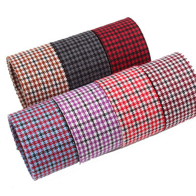 폴리에스터 레드 하운드스투트 리본 10mm-40mm 사틴 폴리 리본