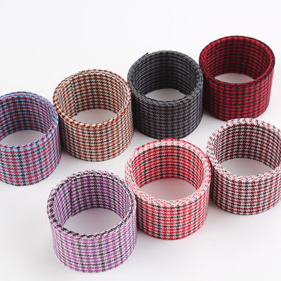 폴리에스터 레드 하운드스투트 리본 10mm-40mm 사틴 폴리 리본