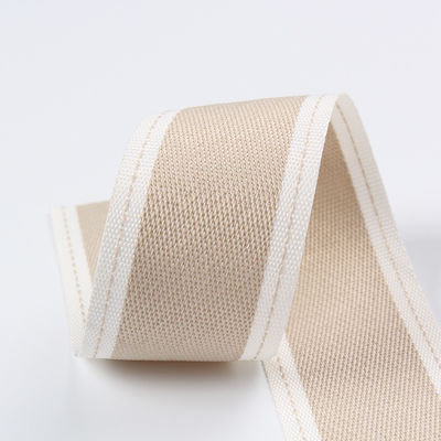 스티치드 엣지 폴리에스터 리본 6mm-40mm 폴리 리본 롤 녹색 빨간색