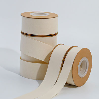 10mm-32mm 천연 흰색 면접 리본 100% 면접 리본
