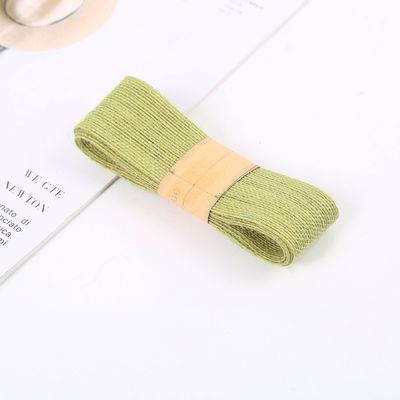 오랑 레드 그린 쥬트 펄랩 리본 다목적 얇은 펄랩 리본