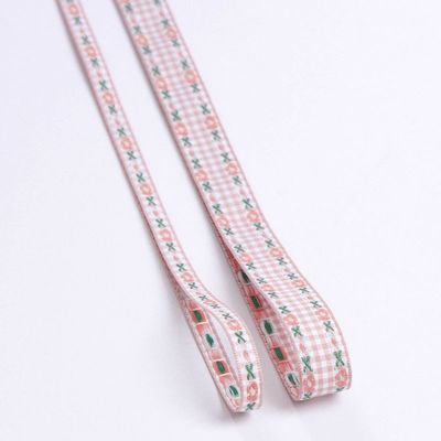 7mm-38mm 블루 브로더링 리본 ISO9001 브로더링 플로럴 리본