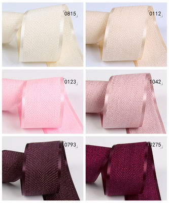 한국 폴리에스터 면 벨벳 리본 10mm-40mm 녹색 벨벳 유선 리본