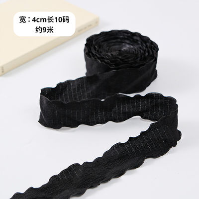 40mm 발렌타인스 컬러 유트 리본 린 윙크 엣지 유트 레티스 리본