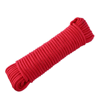 흰색 보라색 등반 로프 코드 발로 4mm 6mm 8mm 등반 로프 코드