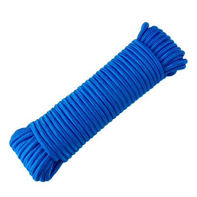 흰색 보라색 등반 로프 코드 발로 4mm 6mm 8mm 등반 로프 코드
