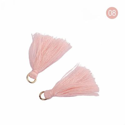 컬러블 솜 타슬 3cm 의류 장식 솜 실 타슬