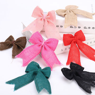 8cm*11cm 유트 리본 활 녹색 장미 장미 장미 리본 활