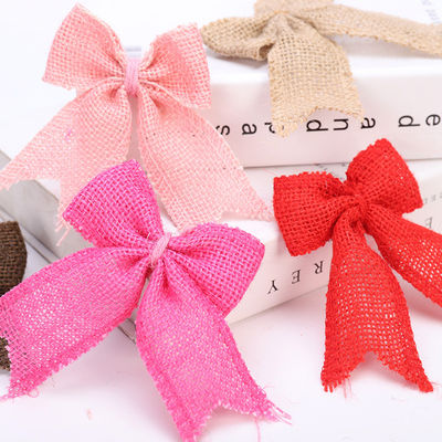 8cm*11cm 유트 리본 활 녹색 장미 장미 장미 리본 활