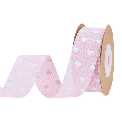 25mm*10y 인쇄된 붓 립 리본
