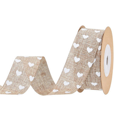 25mm*10y 인쇄된 붓 립 리본