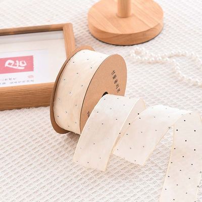 4cm*18m 선니 다이아몬드 폴리에스터 오르간자 리본 고품질 선물 리본