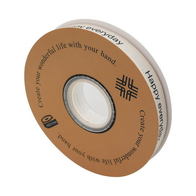 13mm 로고 솜 리본 문학 신선한 꽃 꽃장 케이크 장식 선물 상자 리본 DIY 재료 포장 리본