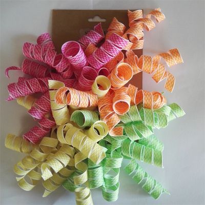 파티 리본 및 축제 리본 장식용 10mm 폴리에스터 크로그라인 고장 리본