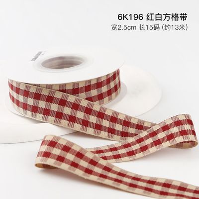 크리스마스 레티스 리본 선물 상자 포장 리본 수공예 활 리본 폴리에스터 리본