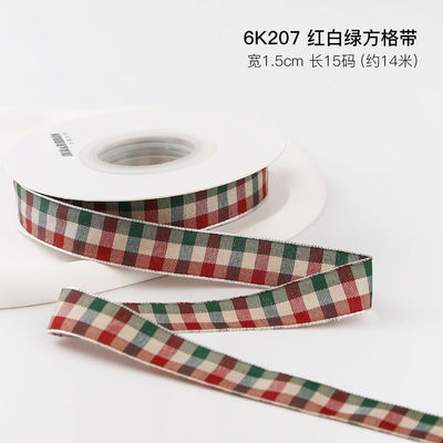 크리스마스 레티스 리본 선물 상자 포장 리본 수공예 활 리본 폴리에스터 리본