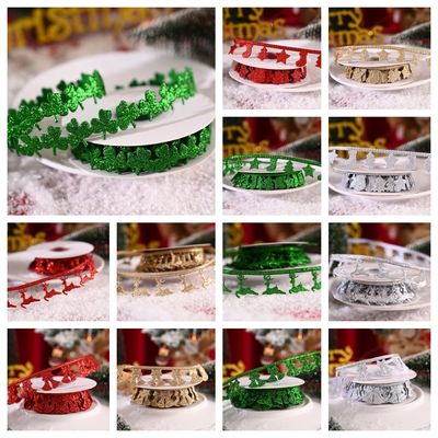 3cm*5y 초음파 크리스마스 리본