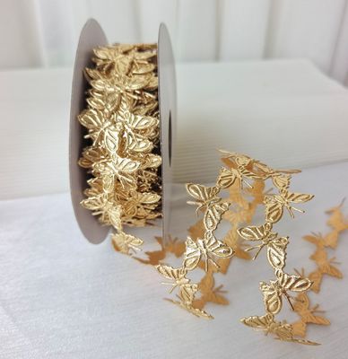 2cm*25y 초음파 나비 리본 선물 포장 및 의류 액세서리