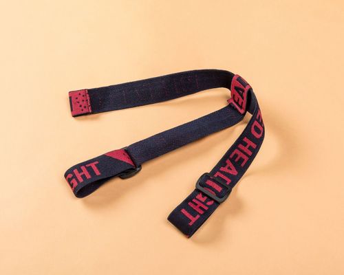 2.5cm Jacquard 탄력 리본 및 헤드 램프 헤드 라이트 및 의류 액세서리