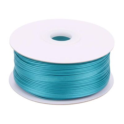 1/8인치 폭 선물 포장 리본 솔리드 패턴 리본 선물 포장, 포장 및 공예에 적합